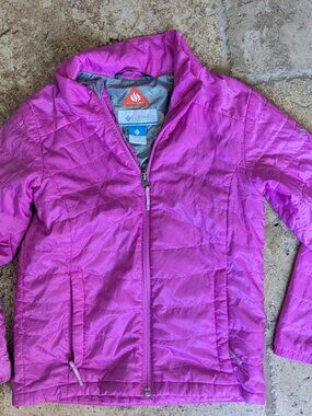 Columbia girls Omni-Heat Insulated Puffer Jacket Size SMALL